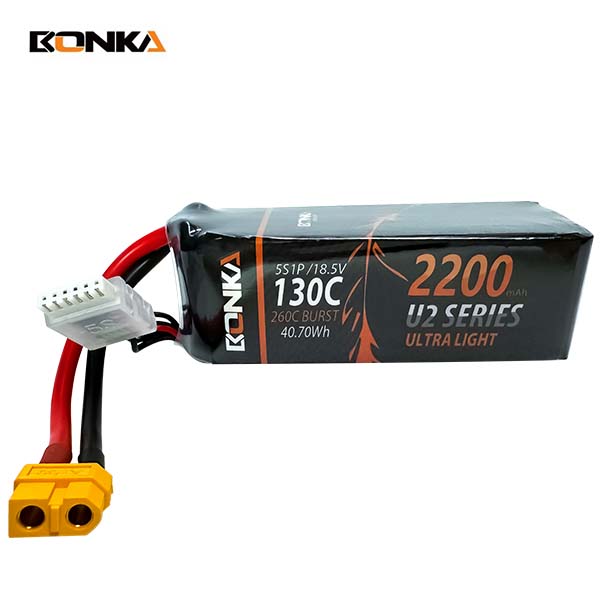 BONKA 2200mAh 130C 5S U2 Series Racing LiPo